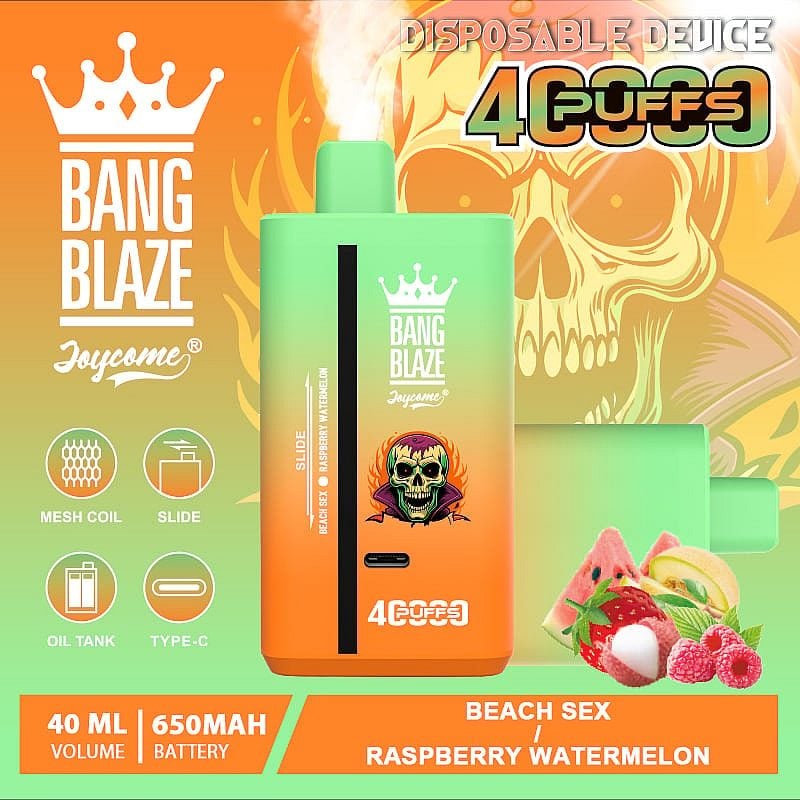 Bang Blaze 40K Dual Flavor 40000 Puffs | slide-to-switch bulk disposable vape 12 Bang Blaze 40K Dual Flavor 40000 Puffs | slide-to-switch bulk disposable vape - Image 12