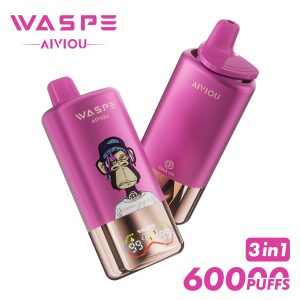 WASPE 60K 3 en 1 60000 bocanadas | Vape desechable a granel de triple sabor
