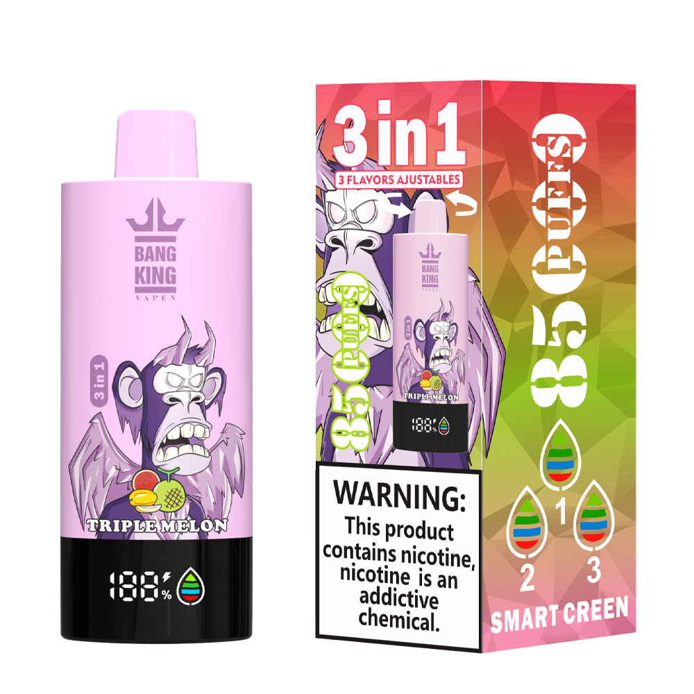Bang King 85K 3-in-1 | 85,000 puffs triple flavor bulk disposable vape 16 Bang King 85K 3-in-1 | 85,000 puffs triple flavor bulk disposable vape - Image 16