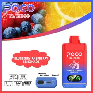 Poco SL 15000 Puffs | Vape desechable a granel con flujo de aire ajustable de 25 ml