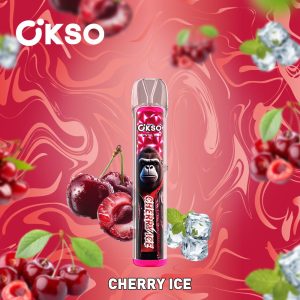 Barra de cristal OKSO 800 inhalaciones | vape disponible de la bobina de malla compacta
