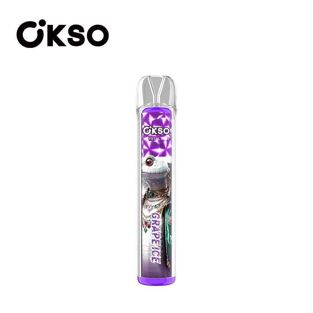 OKSO Crystal Bar 800 Puffs | compact mesh coil disposable vape 9 OKSO Crystal Bar 800 Puffs | compact mesh coil disposable vape - Image 9
