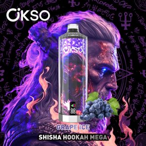 OKSO Shisha Cachimba Mega 50K | Vape disponible del bulto de la bobina de malla triple de 50000 inhalaciones