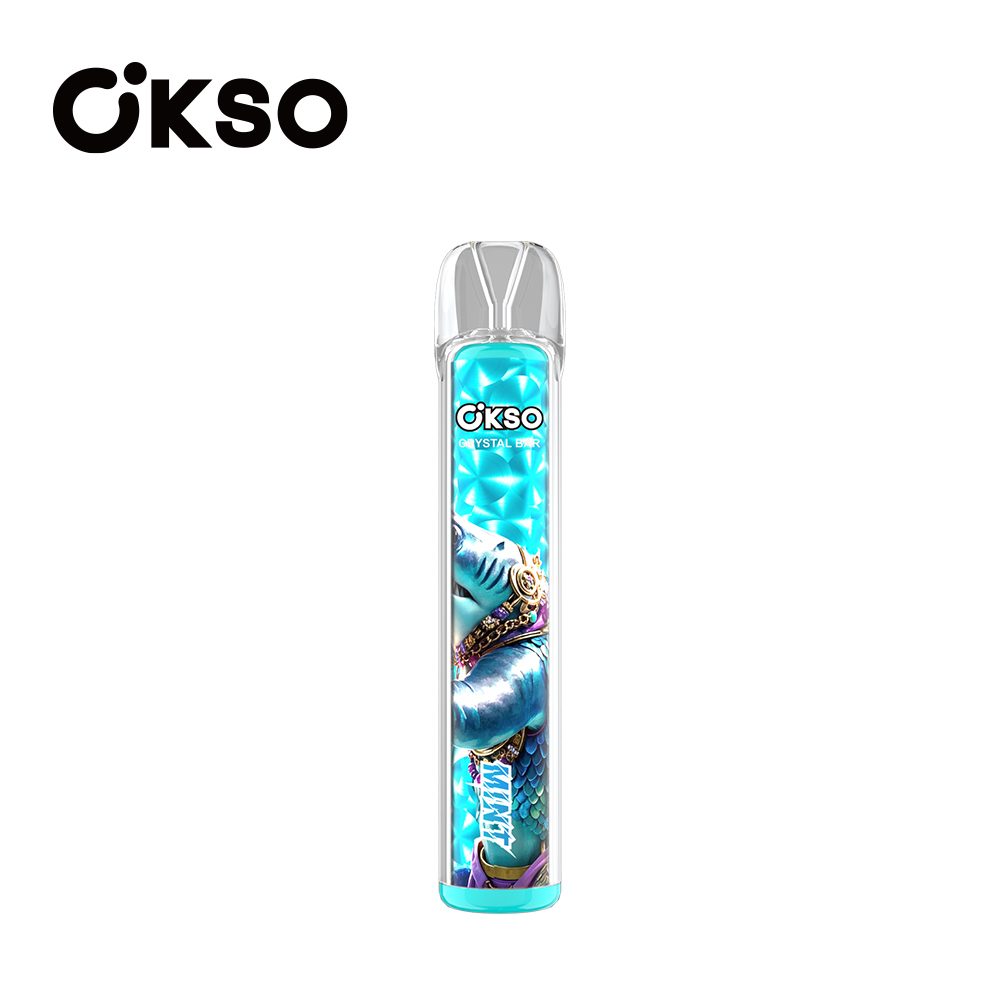 OKSO Crystal Bar 800 Puffs | compact mesh coil disposable vape 7 OKSO Crystal Bar 800 Puffs | compact mesh coil disposable vape - Image 7
