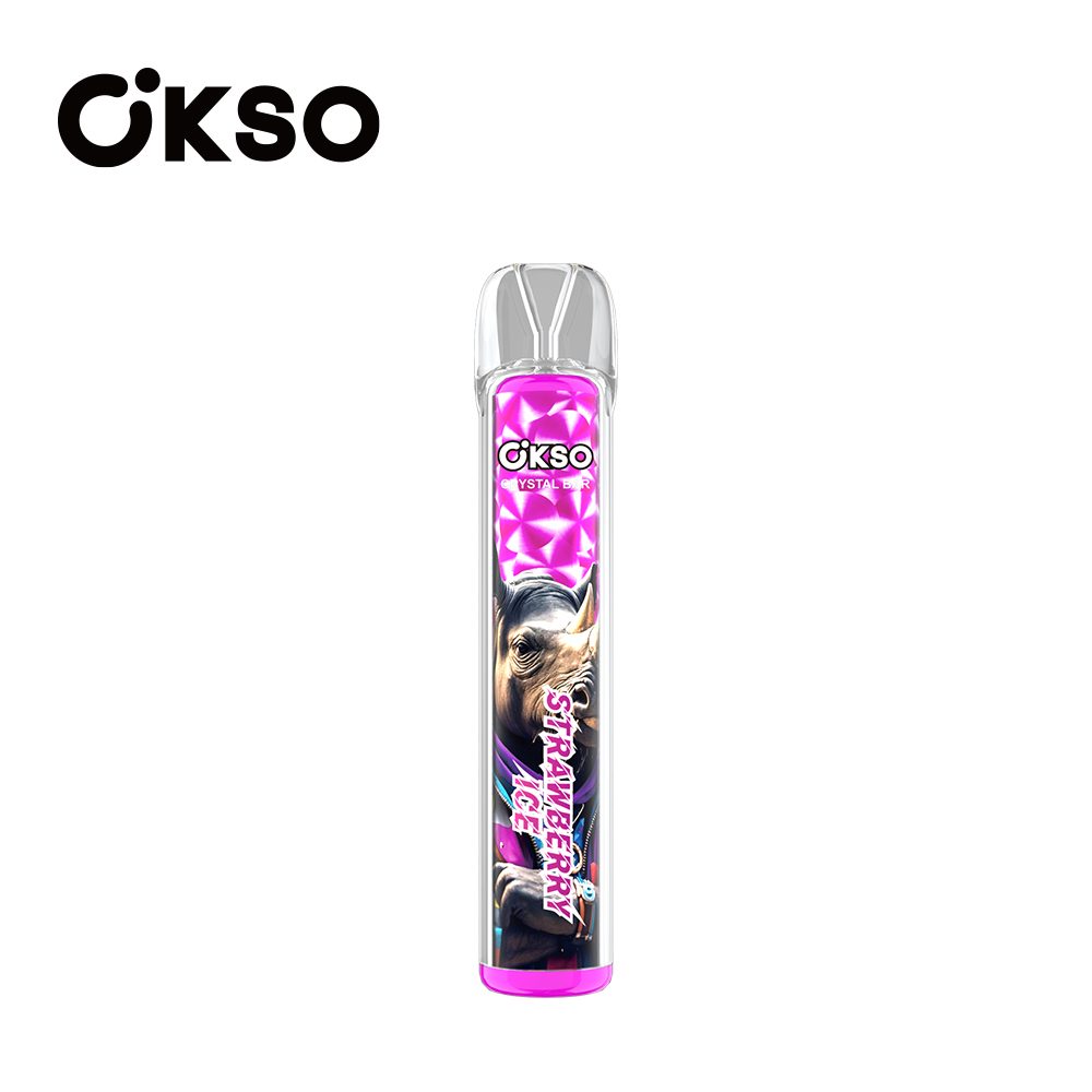 OKSO Crystal Bar 800 Puffs | compact mesh coil disposable vape 3 OKSO Crystal Bar 800 Puffs | compact mesh coil disposable vape - Image 3