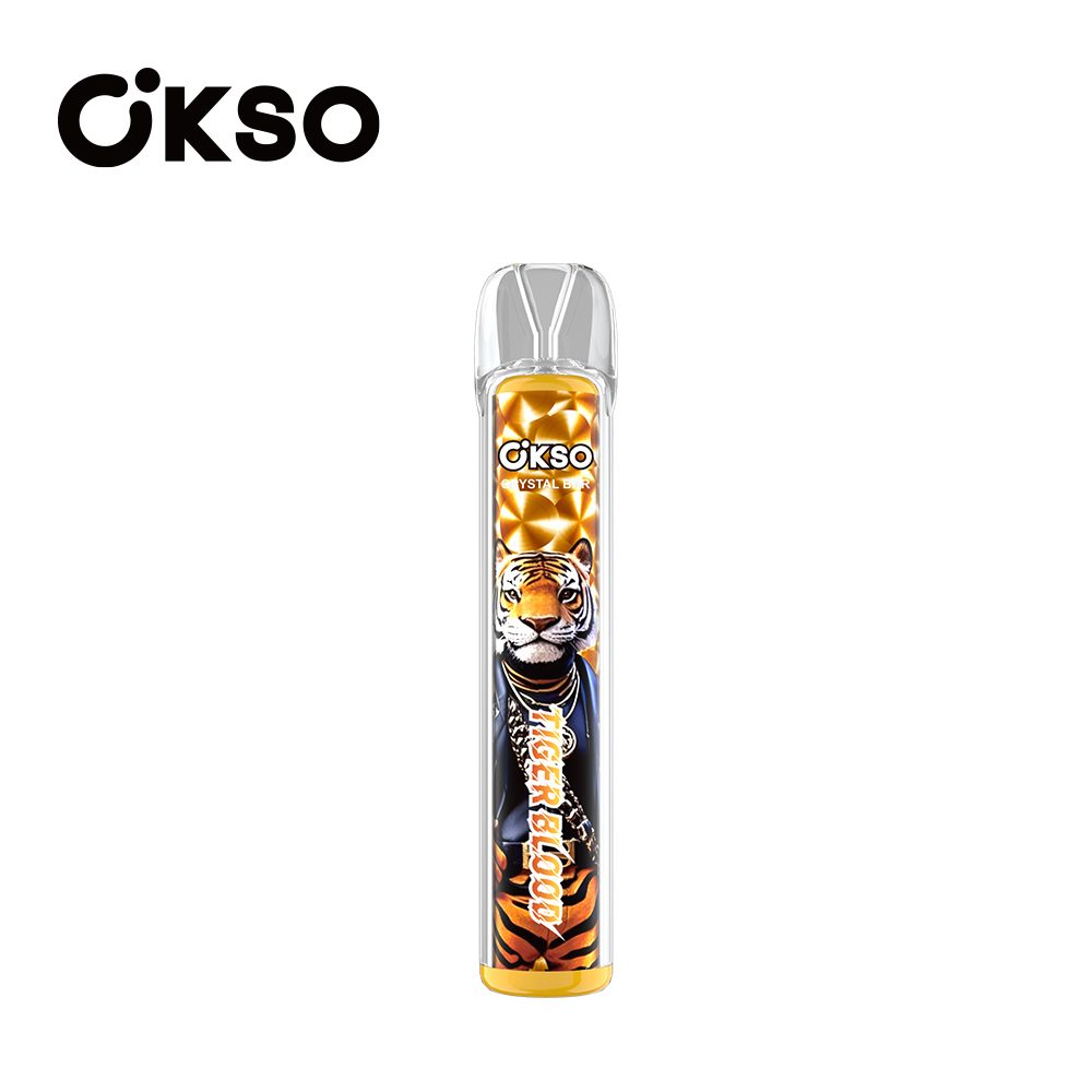 OKSO Crystal Bar 800 Puffs | compact mesh coil disposable vape 2 OKSO Crystal Bar 800 Puffs | compact mesh coil disposable vape - Image 2