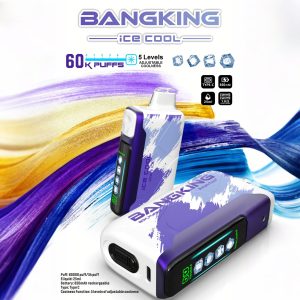 BANG KING ICE COOL 60K 60000 Puffs | vaporizador desechable a granel con enfriamiento ajustable