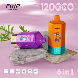 FiHP 120000 6in1 Multi-Flavor | 120 000 fújás az egyben eldobható vape