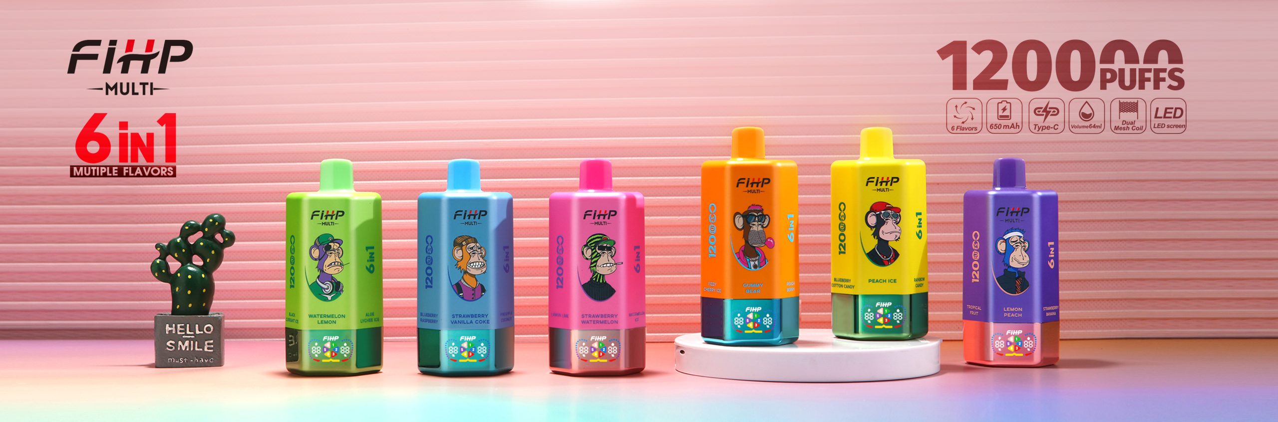 FiHP 120000 6in1 Multi-Flavor