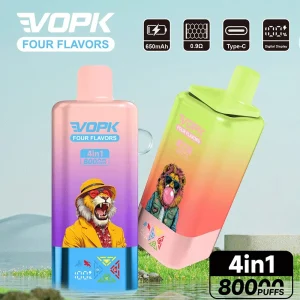 Vopk Four Flavours 80K Puffs | 4 az 1-ben állítható ízű, újratölthető vape