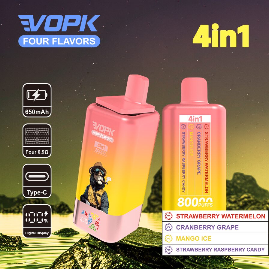 Top 5 Longest-Lasting Disposable Vapes of 2025: WASPE AIVIOU 150K, Bang Legend, UZY Crystal & More 10 Vopk Four Flavors 80K Puffs