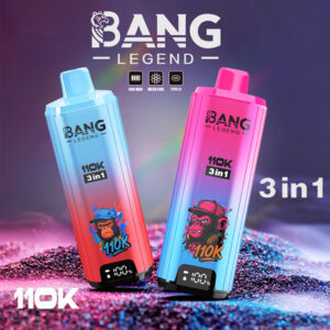 Bang Legend 110K | 110 000 puffar, 56 ml, 3-i-1, ultralång mesh-spole, engångsvape