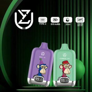 UZYバンデジタル15K |長期持続 15000 パフ 20ml LED ディスプレイバルク使い捨てベープ