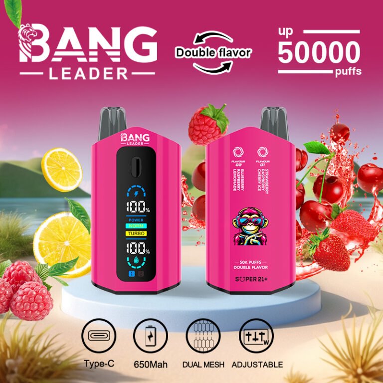 Bang Leader 50K | dual pod system 50000 puffs, 40ml, high-capacity, bulk disposable vape 5 Bang Leader 50K | dual pod system 50000 puffs, 40ml, high-capacity, bulk disposable vape - Image 5