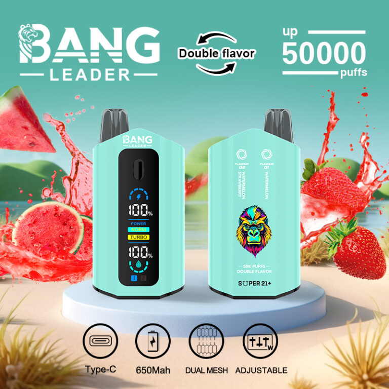 Bang Leader 50K | dual pod system 50000 puffs, 40ml, high-capacity, bulk disposable vape 10 Bang Leader 50K | dual pod system 50000 puffs, 40ml, high-capacity, bulk disposable vape - Image 10
