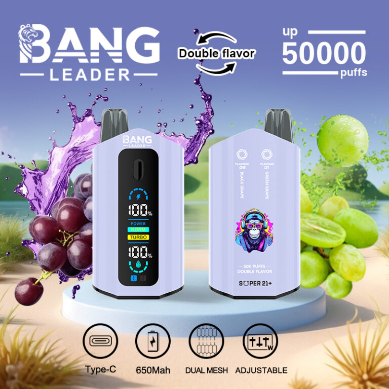 Bang Leader 50K | dual pod system 50000 puffs, 40ml, high-capacity, bulk disposable vape 9 Bang Leader 50K | dual pod system 50000 puffs, 40ml, high-capacity, bulk disposable vape - Image 9