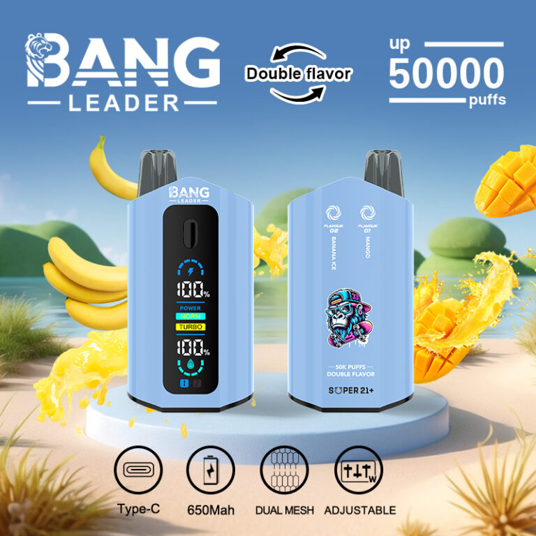 Bang Leader 50K | dual pod system 50000 puffs, 40ml, high-capacity, bulk disposable vape 8 Bang Leader 50K | dual pod system 50000 puffs, 40ml, high-capacity, bulk disposable vape - Image 8
